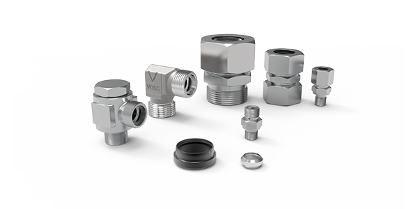 Skæreringsfittings DIN 24° - Let serie