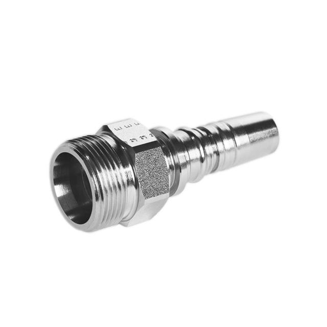 Hose fittings - Metric - Male