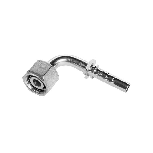 Hose fittings - Metric - 90°