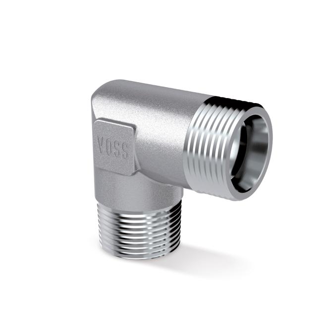 Male stud elbow - L series - Metric tapered 