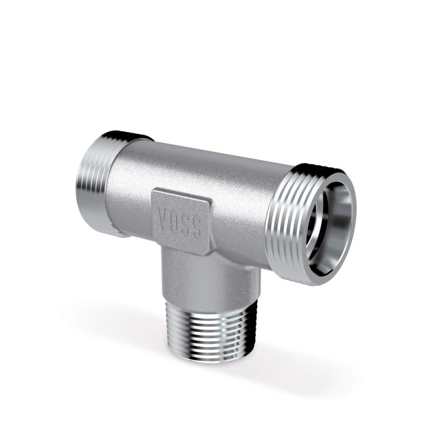 Male stud branch tee - S series - BSPT 