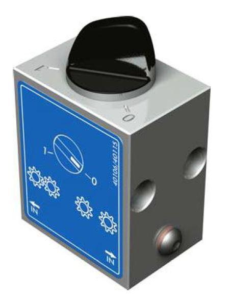 Pneumatic diverter valve