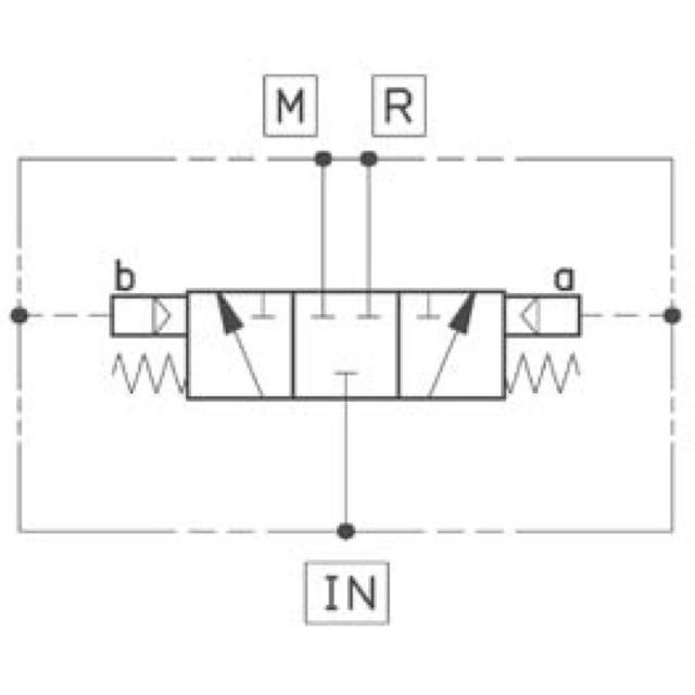 Shuttle valve 250l 1″closed C