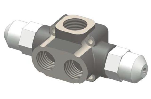 Shuttle valve 250l 1″closed C