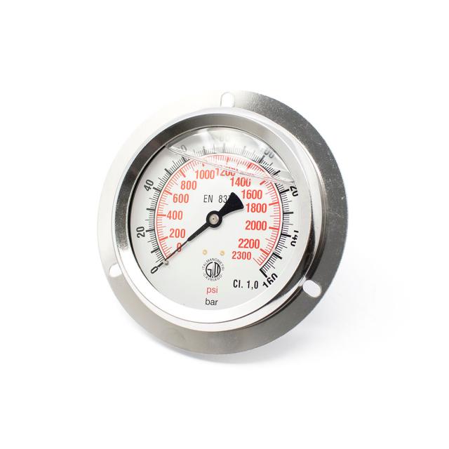 Manometer Ø100 0-160 panel
