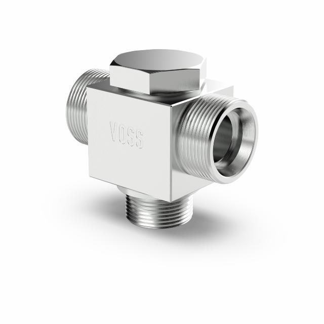 T Banjo with O-ring - L series - Metric 