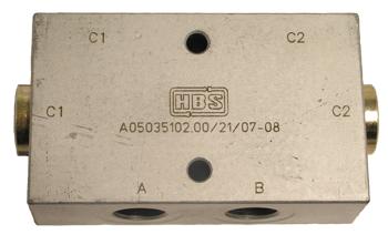 Pilot Operated Checkvalve, Double, 3/8″
