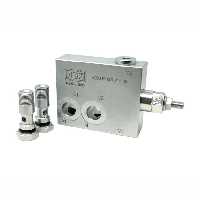 OCV Single 3/8″ 4,2:1 flanged 30 bar