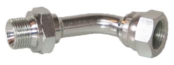 45° Elbow adaptor BSP Male - BSP Female