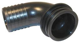 Ø50mm conn branch, 90° bend