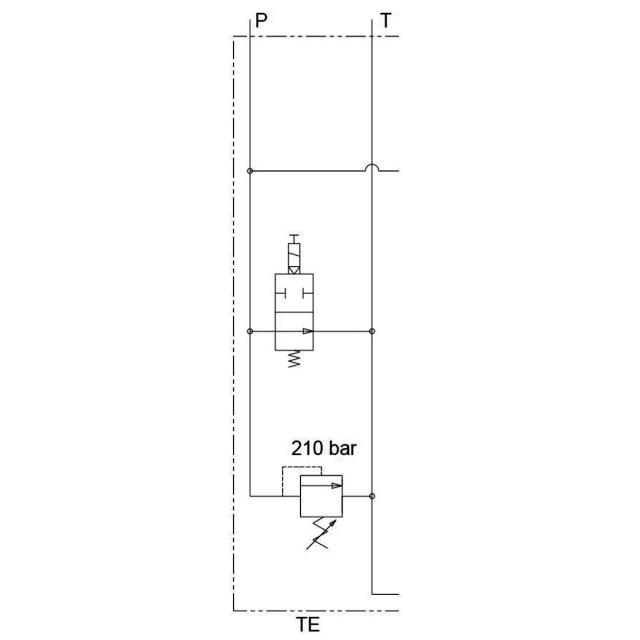 BW10 Inlet module w/bypass and relief