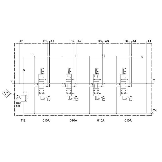 ML4-GZ-A1A1A1A1 Ventil Zink overflade
