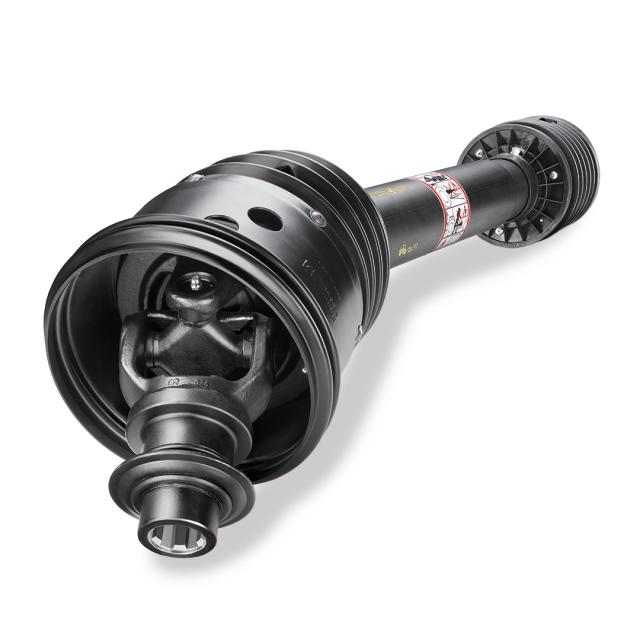 S6 Standard PTO Shaft 1160mm - 1 3/8 Z6 Yoke Taper-pin x 1 3/8 Z6 FV42 - Friction torque limiter (adjustable) Taper pin