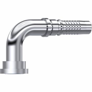 SAE 6000 Insert Interlock 90° Flange - AISI 316L