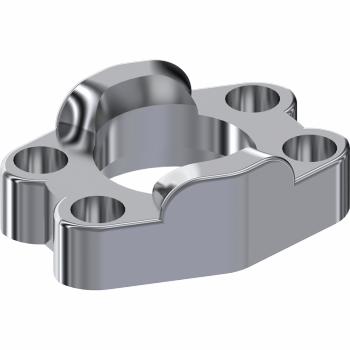 SAE 3000 Insert Straight Flange - AISI 316L