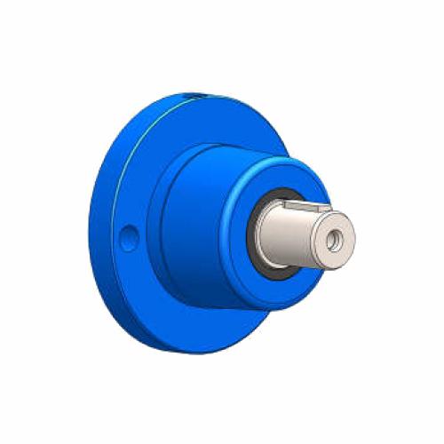 Pulley support Ø30mm outlet - Ø25mm inlet
