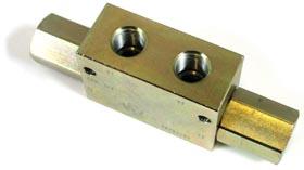 Pilot Operated Checkvalve, Double, 1/4″