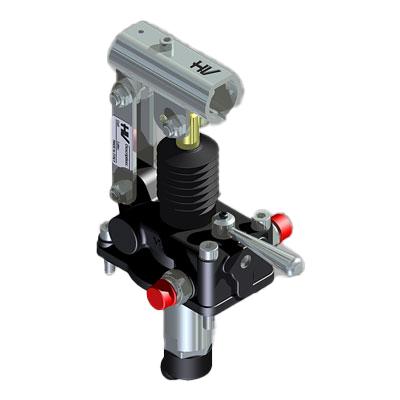 HV Hydraulic 25 cm³ hand pump - 5L tank