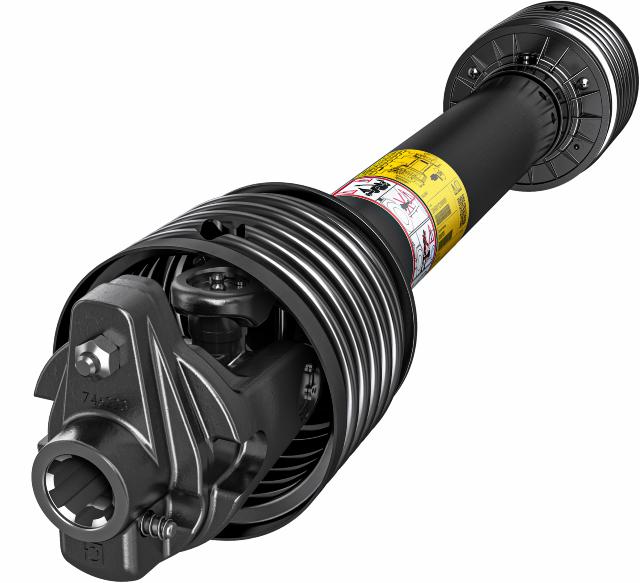 SH Standard PTO Shaft 1010mm - 1 3/8 Z6 Yoke Ball collar x 1 3/4 Z6 LB - Shear bolt torque limiter Taper pin