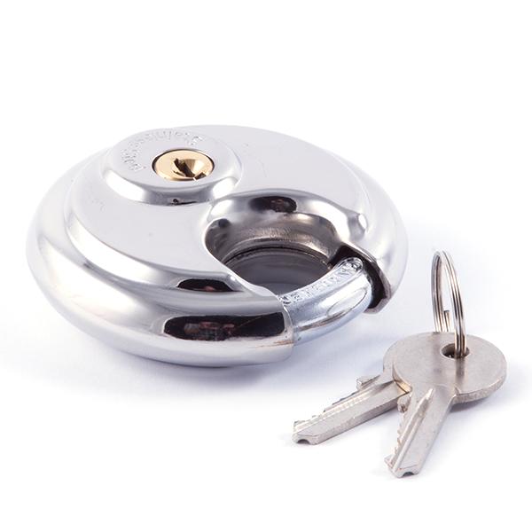 Padlock for trailer hitch lock