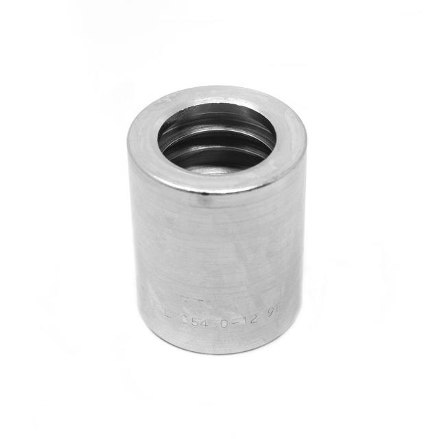 Spiralfit ferrule for 4 ply wire spiral hose