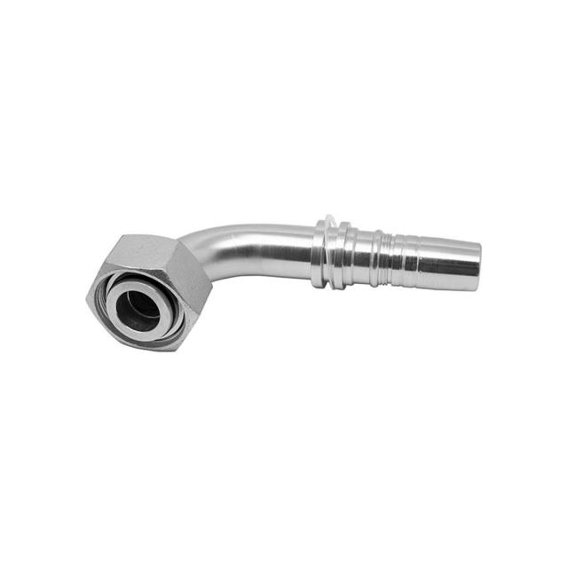 Metric Insert Interlock 90° Female with O-ring - S series