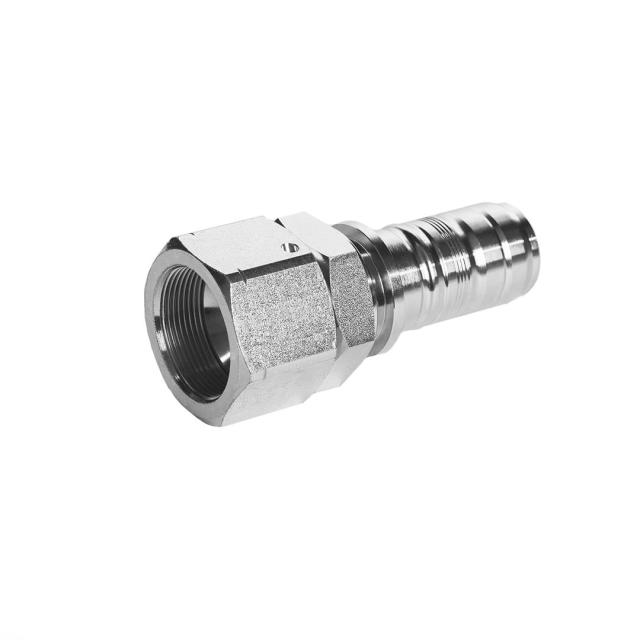 JIC 37° Indstik Spiralfit Female Double Hexagon