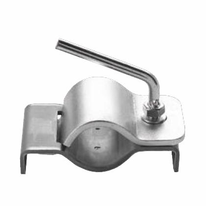 Mounting bracket Ø60 for FC trailer nose wheel