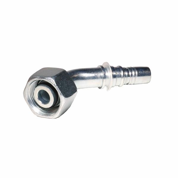 Metric Insert Interlock 45° Female with O-ring - S series