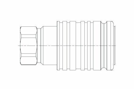 Lynkobling MQS-AFP ISO A Push/Pull -  Hun Lynkobling - BSP Hun