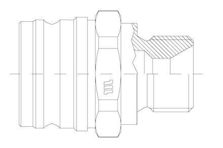 Lynkobling bremse MQS-VB -  Han Lynkobling - BSP Han
