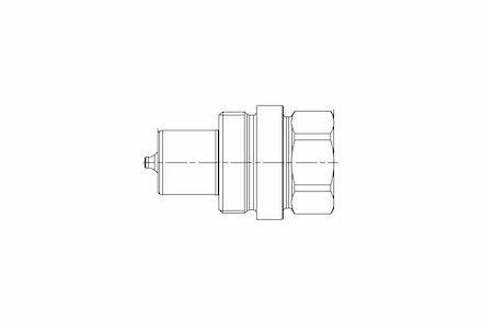 Lynkobling MQS-SH Skrue -  Han Lynkobling - BSP Højtryk Hun