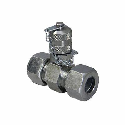 Straight test coupling - Metric Swivel female - M16x2.0 Male - L-series