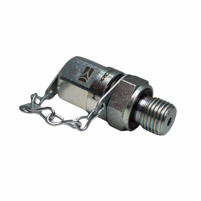 Threaded test coupling - BSP Swivel female - M16x2.0 Male