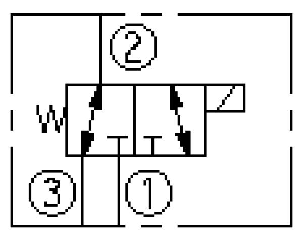 08 3/2 way Solenoid Cartridge Valve Spool 11 l/min
