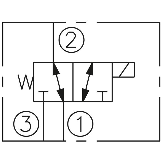 12 3/2 way cartridge valve 60 ltr