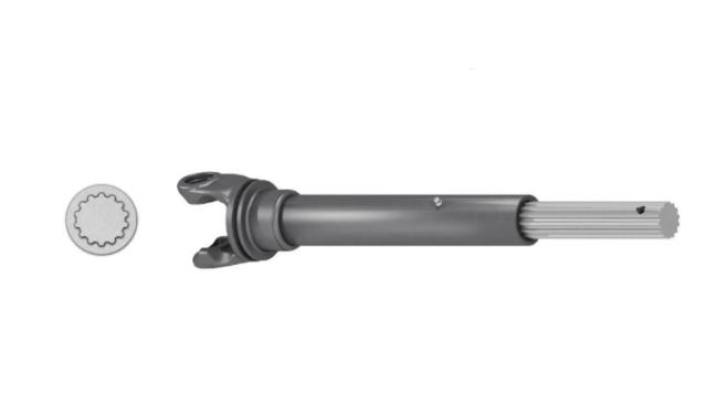 402 Standard PTO Shaft 247mm - Ø25 mm Yoke Keyway and tapped holes x Ø25 mm Yoke Keyway and tapped holes