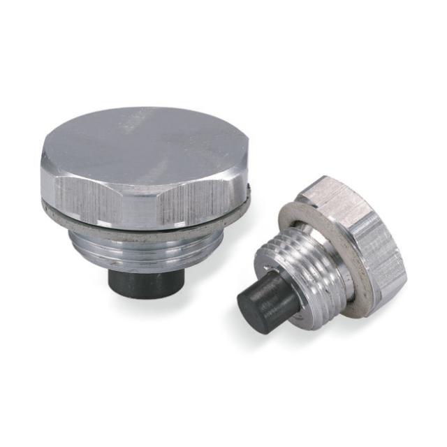 Alu drain plug w/magnet 1/2″