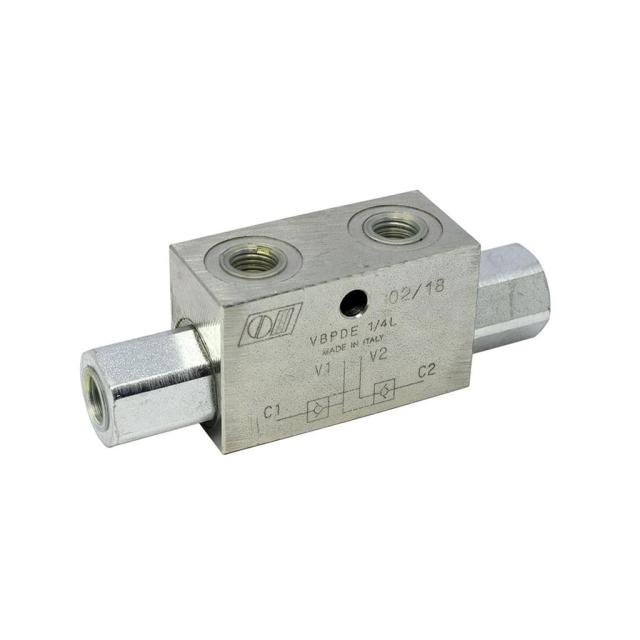 Pilot Operated Checkvalve, Double, 3/8″- 12L