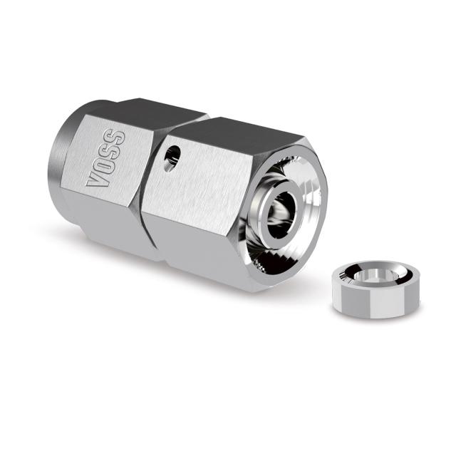 Swivel gauge connector DKO with seal ring and O-ring - L series - BSP 