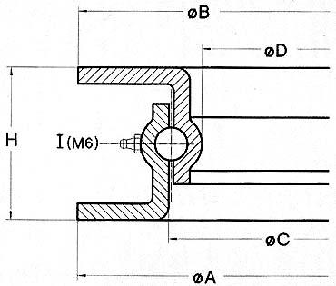 Turntable bearing U08P110STU