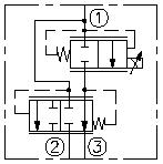 3-vejs trykkomp prop. flowreg