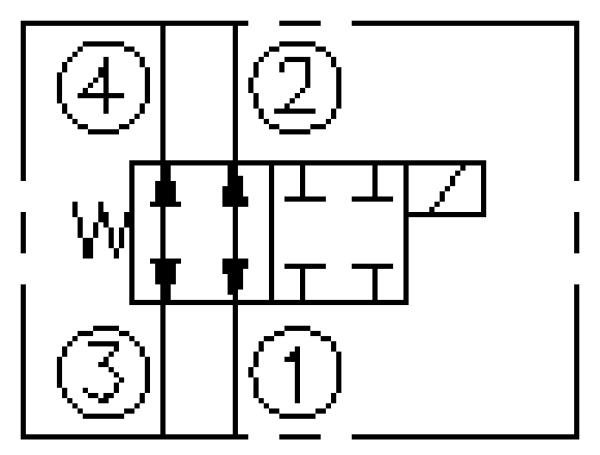 10 4/2 way Solenoid Cartridge Valve Spool 22 l/min