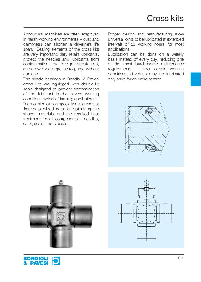 Kardankryds 34,9 x 112,0mm til 75° Vidvinkel SH aksel