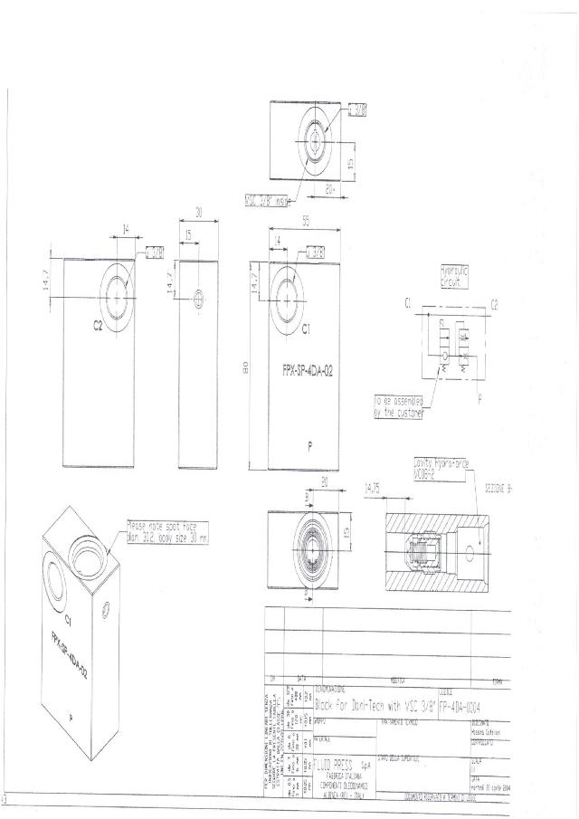 Manifold med VSC 3/8 - 6 l/min