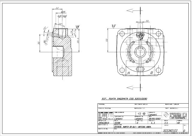 Motor 21 cm3 -Ø25 m/kontrav.