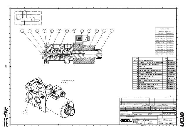 6/2-vejs ventil 1/2″ uden spole
