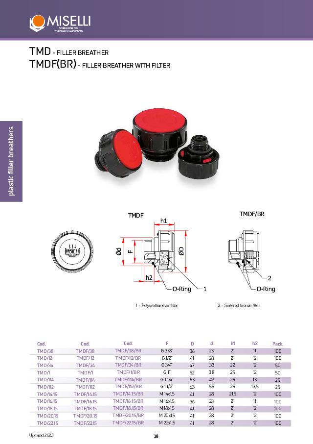 Breather m. dobb.udl./filter 1/1″