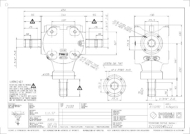 S2100 T-Gear 1:1,57 - X= 1 3/4″ Z6 - Y= 1 3/4″ Z6 - Z= 1 3/4″ Z6