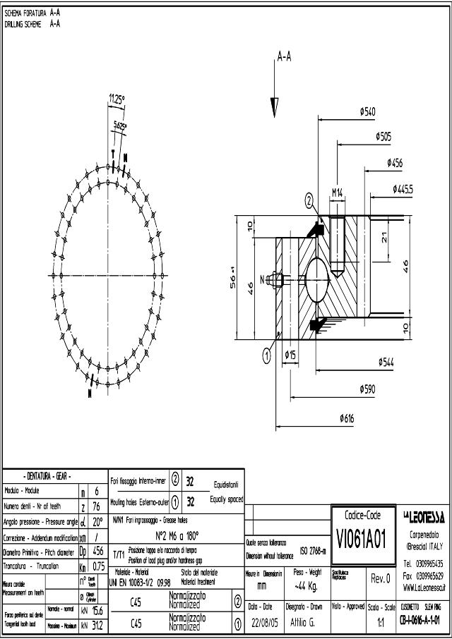 Tanddrejekrans VI061A01